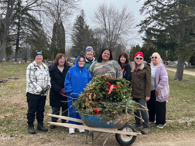 cemetery clean up 2026 B